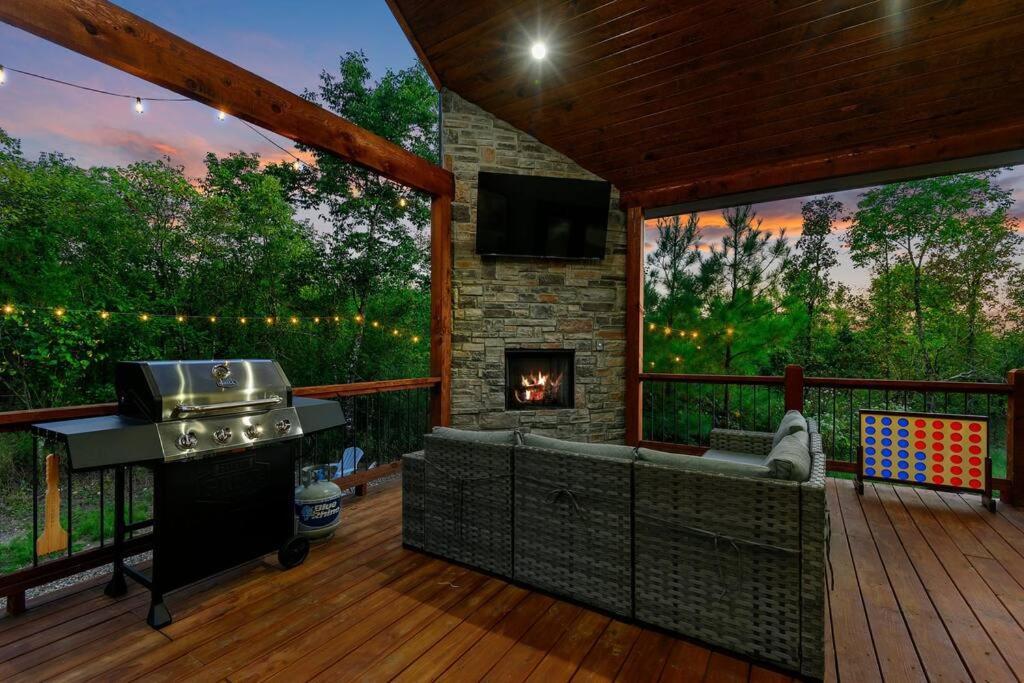 Villa Under The Stars - Secluded, Hot Tub, Firepit, Games Broken Bow Exterior foto